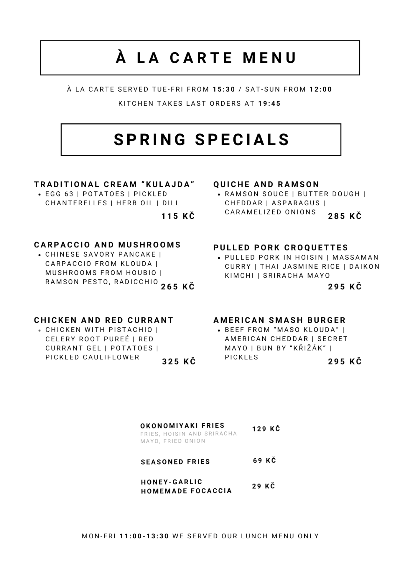 Menu :: B¡Bistro
